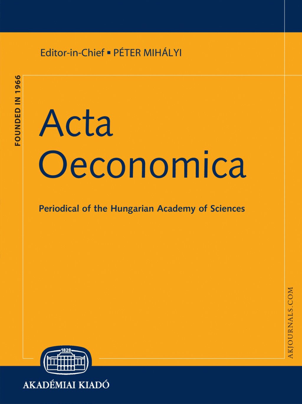 ActaOeconomica