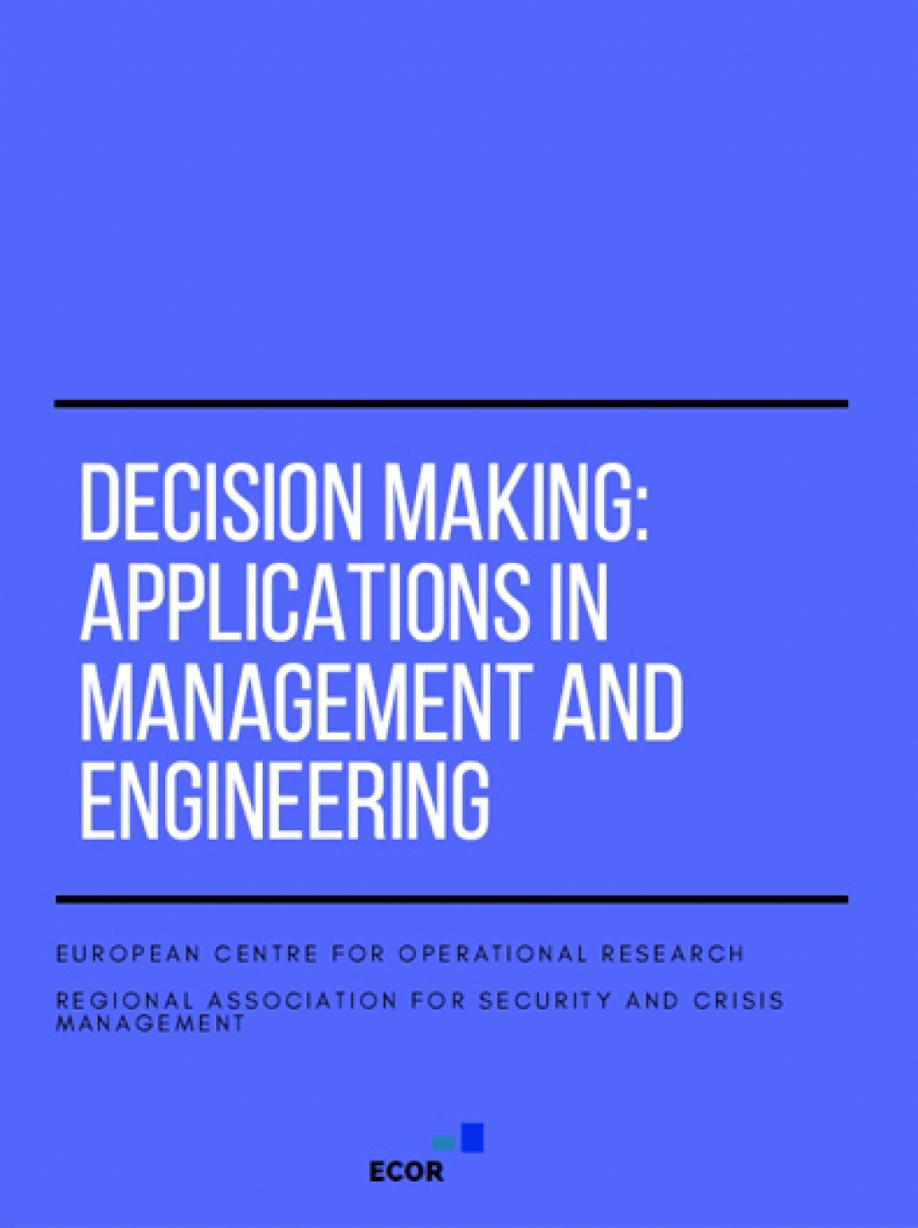 Decision Making_Applications in Management and Engineering