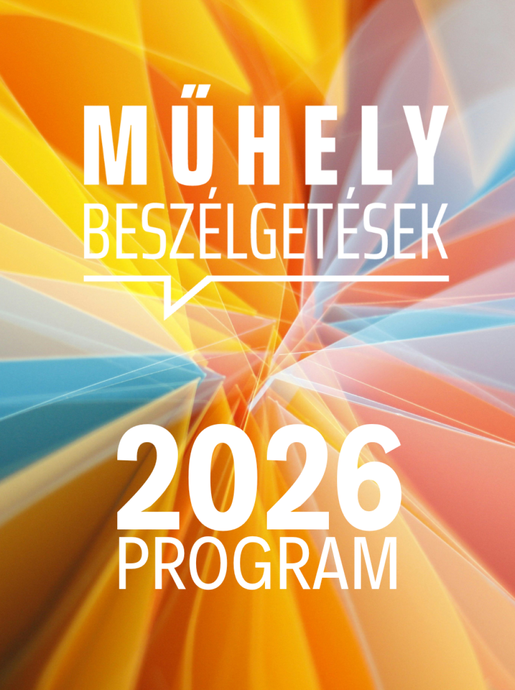 Műhelybeszélgetés 2026. program álló